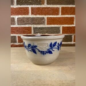 SALMON FALLS‎ POTTERY VINES  SALT GLAZED PLANTER, BOWL, CROCK 2000 DOVER NH